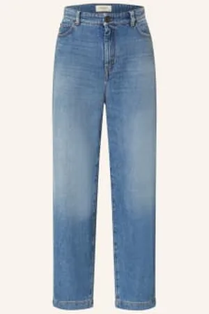 Max Mara Jeansy Straight Brava blau