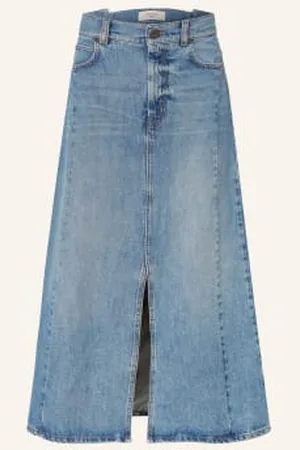 Max Mara Spódnica Jeansowa Gesso blau