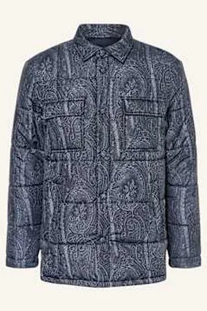 Etro Kurtka Pikowana blau