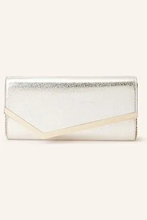 Jimmy Choo Kopertówka Emmie silber