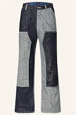 Hugo Blue Jeansy Carpenter Baggy Fit blau