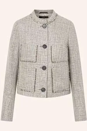 Windsor Żakiet Pudełkowy Z Lnem beige
