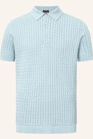 Strellson Koszulka Polo Z Dzianiny Kito blau
