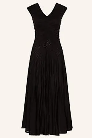 Alaïa Alaïa Sukienka Z Dzianiny schwarz