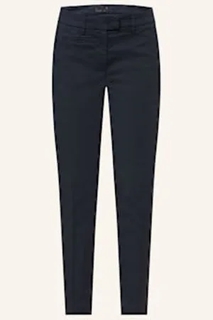 Dondup Chinosy 7/8 Perfect-Slim blau