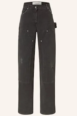 Golden Goose Jeansy W Stylu Destroyed Journey schwarz