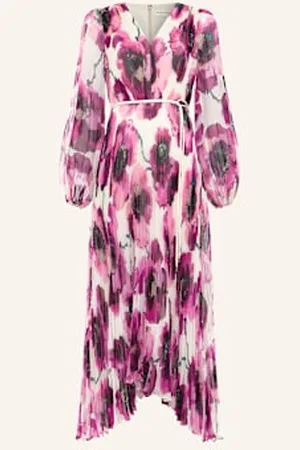 Phase Eight Sukienka Plisowana Natalia pink