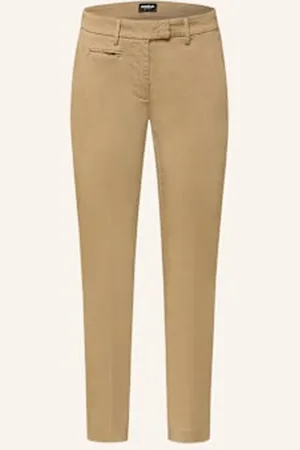 Dondup Chinosy 7/8 Perfect-Slim braun