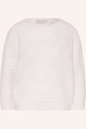 Hemisphere Sweter Z Dodatkiem Kaszmiru weiss
