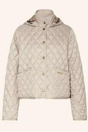 Barbour Kurtka Pikowana Penelope beige