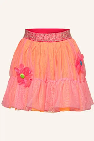 Billieblush Spódnica Tiulowa orange
