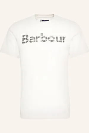 Barbour T-Shirt Kilnwick weiss