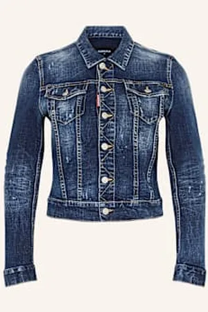 Dsquared2 Kurtka Jeansowa blau