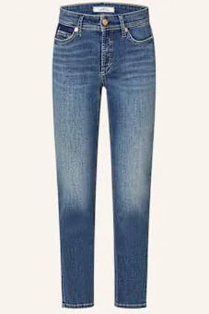 Cambio Jeansy Straight Piper blau