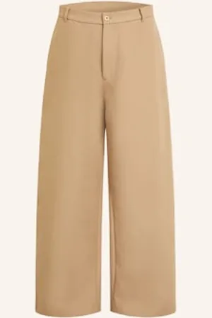 Acne Studios Spodnie Regular Fit beige