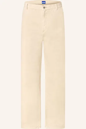 Hugo Blue Chinosy Getro Regular Fit beige