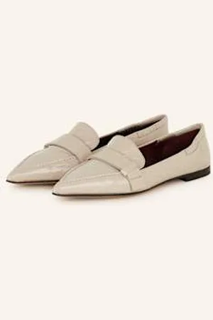 Pomme D´Or Lakierowane Loafersy Ingrid beige