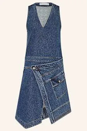 J.W.Anderson Sukienka Jeansowa blau