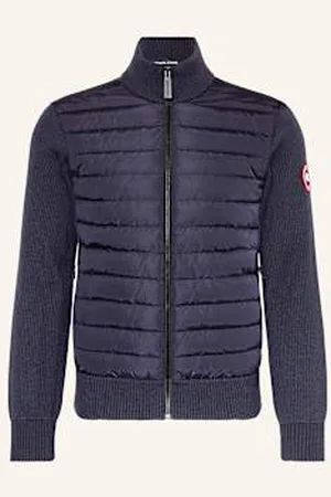 Canada Goose Kardigan Hybrdige Z Mieszanki Materiałów blau