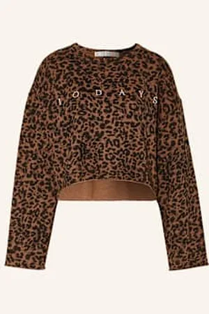 10 days Krótka Bluza Nierozpinana braun