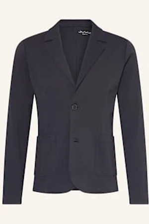 Juvia Marynarka Timo Slim Fit Z Dżerseju blau