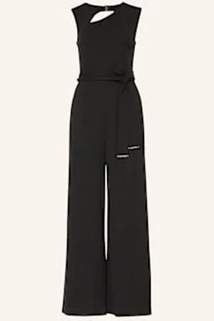 Calvin Klein Kombinezon Z Wycięciem schwarz