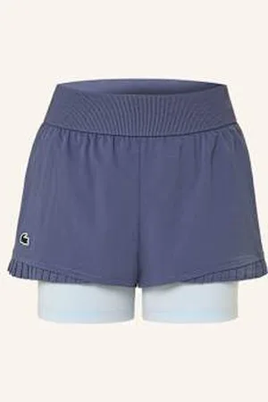 Lacoste Szorty Tenisowe 2 W 1 blau