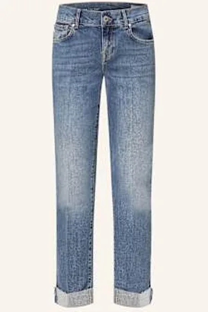AG Jeans Jeansy Straight Cologne blau