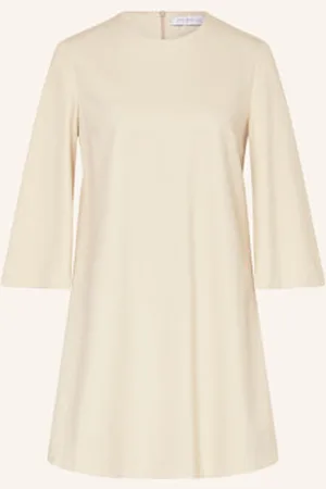 Harris Wharf London Sukienka Z Rękawem 3/4 beige