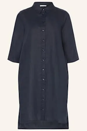 lilienfels Sukienka Koszulowa Z Lnu blau