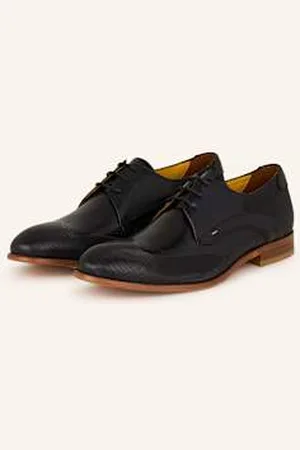 Lloyd Buty Sznurowane Nassau schwarz