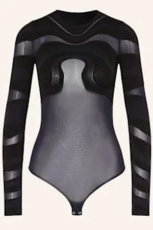 Wolford Body Ze Stringami Venus schwarz