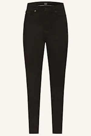 HUGO BOSS Jeansy Skinny Maye schwarz