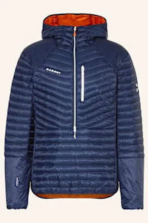 Mammut Lekka Kurtka Puchowa Eiger Speed In Half Zip Hoodie blau