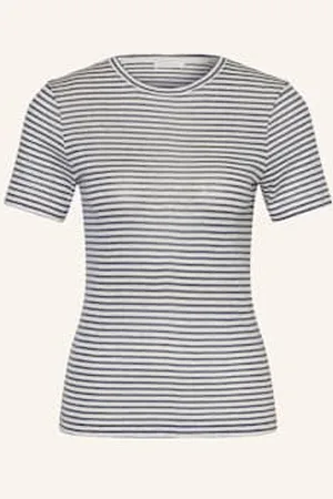 Rich & Royal T-Shirt Z Błyszczącą Przędzą blau