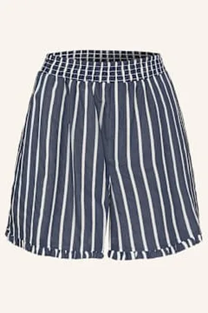Claudie Pierlot Szorty Z Falbankami blau