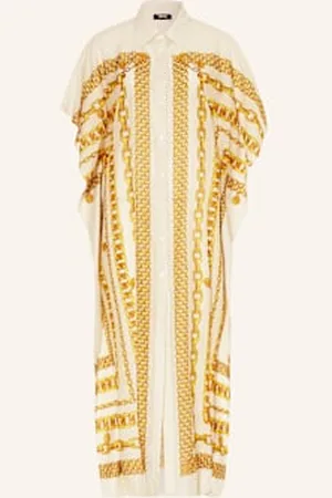 VERSACE Sukienka Plażowa gold