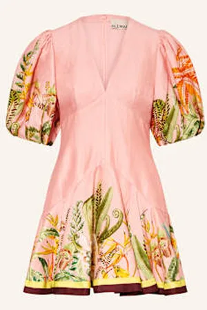 ALÉMAIS Alémais Sukienka Papaya pink