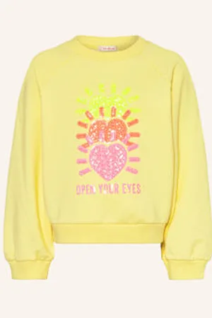 Billieblush Bluza Nierozpinana Z Cekinami gelb