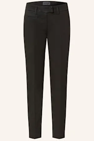 Dondup Chinosy 7/8 Perfect-Slim schwarz