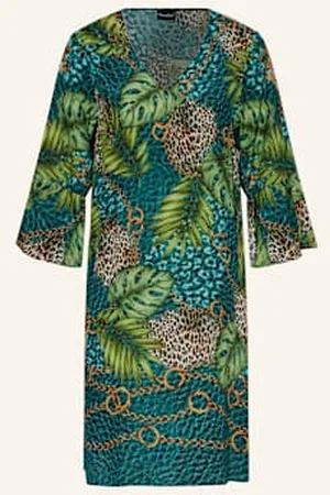 Charmline Sukienka Plażowa Jungle Jewels gruen