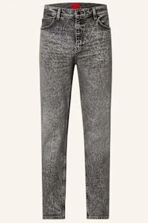 HUGO BOSS Jeansy 708 Slim Fit grau