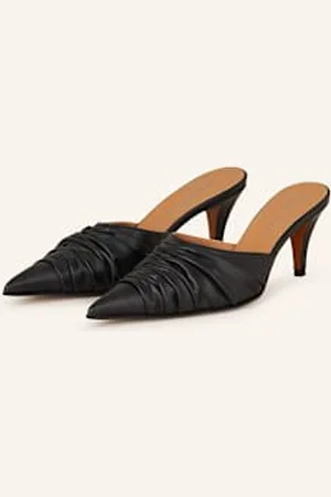 Alexander McQueen Klapki Typu Mules schwarz