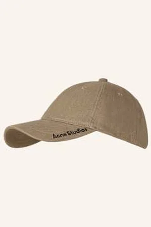 Acne Studios Czapka Z Daszkiem beige