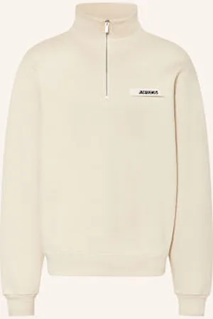 Jacquemus Sweter Typu Troyer Le Camionneur Gros Grain beige