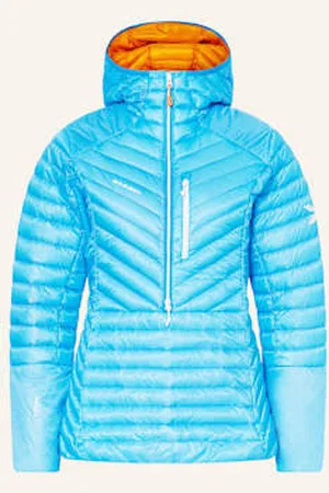 Mammut Lekka Kurtka Puchowa Eiger Speed In Half Zip Hoodie blau