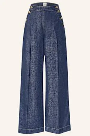 Claudie Pierlot Spodnie Marlena W Stylu Jeansowym blau
