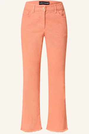 Luisa Cerano Jeansy Flared Easy Kick orange