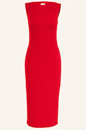 Calvin Klein Sukienka Etui rot