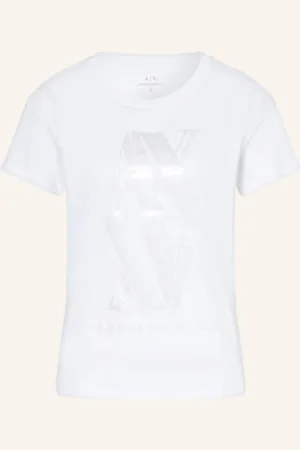 Armani Exchange T-Shirt weiss